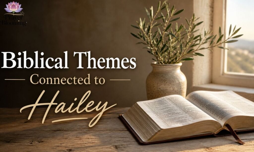 Biblical Themes Connected to Hailey