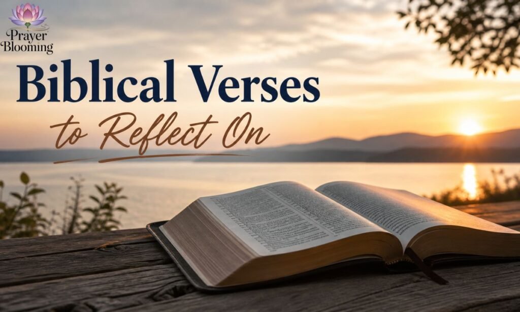 Biblical Verses to Reflect On