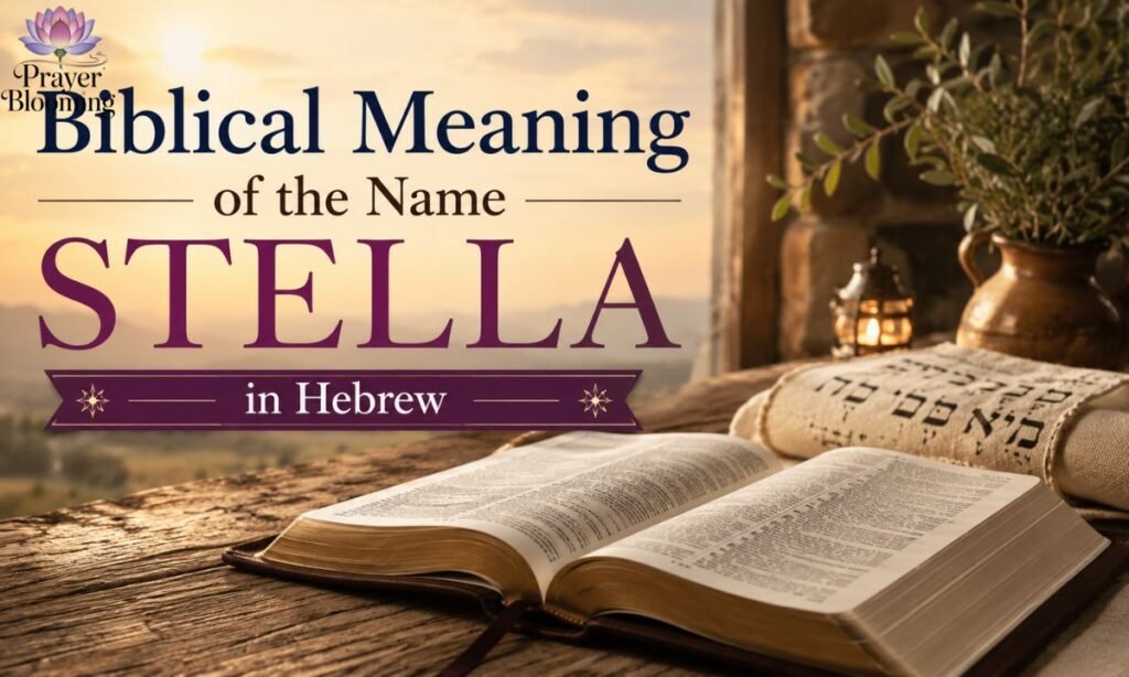Biblical meaning of the name stella in hebrew