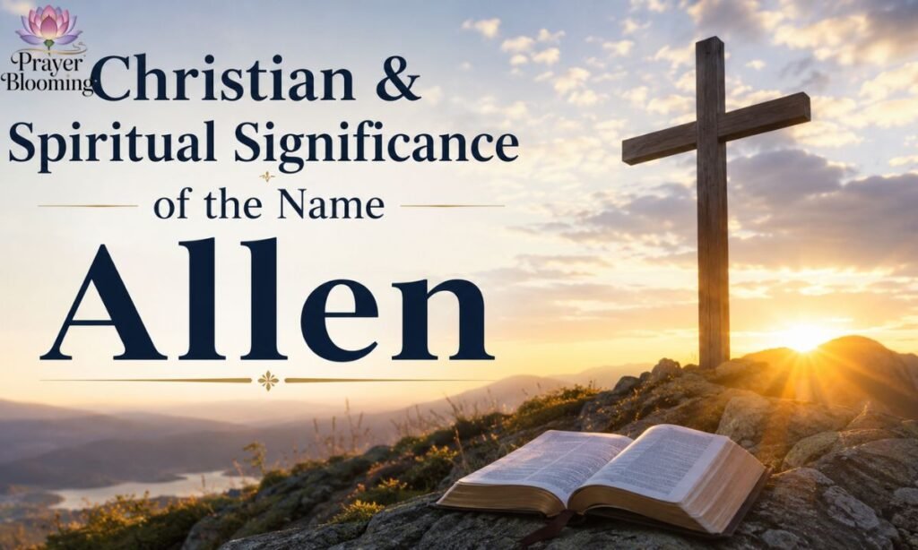 Christian & Spiritual Significance of the Name Allen