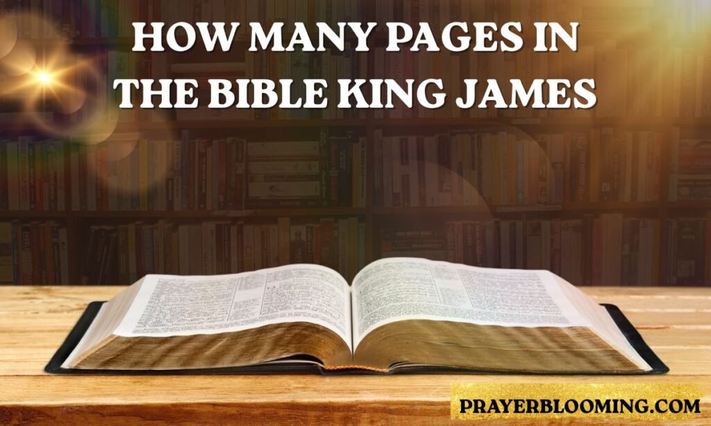 How many pages in the Bible King James