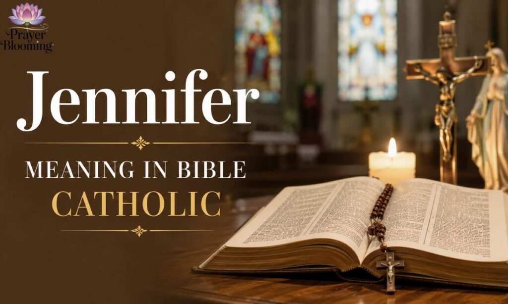Jennifer meaning in bible catholic