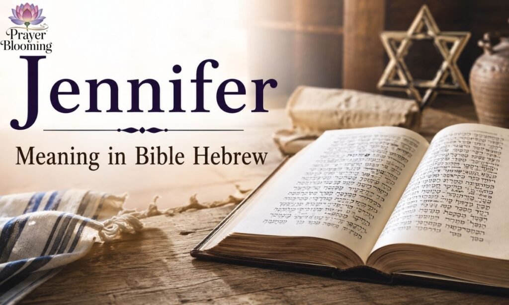 Jennifer meaning in bible hebrew