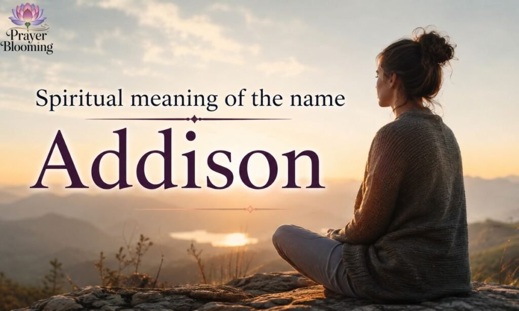 Spiritual meaning of the name Addison