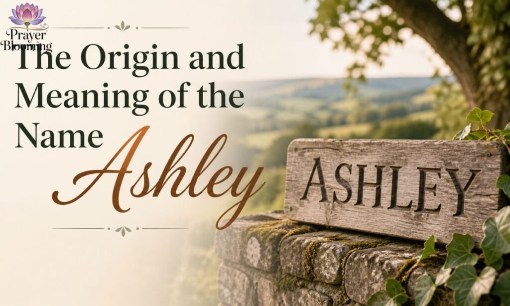 The Origin and Meaning of the Name Ashley