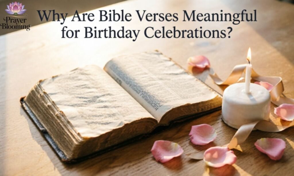 Why Are Bible Verses Meaningful for Birthday Celebrations