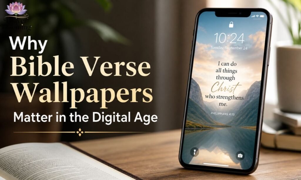 Why Bible Verse Wallpapers Matter in the Digital Age