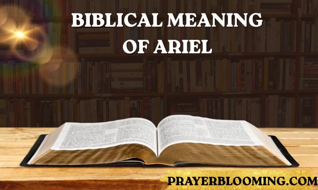 Biblical Meaning of Ariel