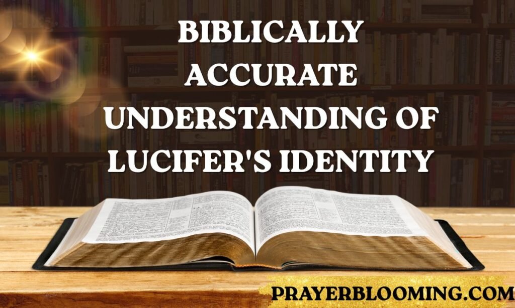 Biblically Accurate Understanding of Lucifers Identity