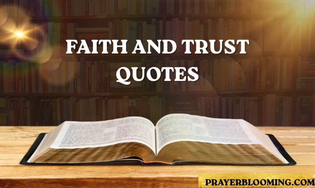 Faith and Trust Quotes