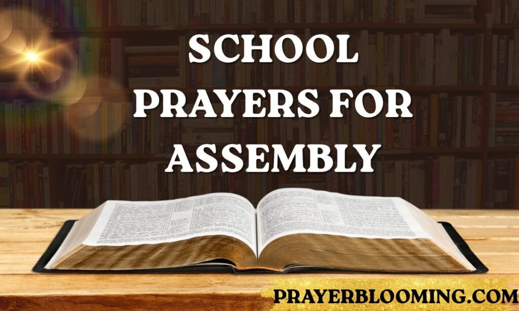 School prayers for assembly