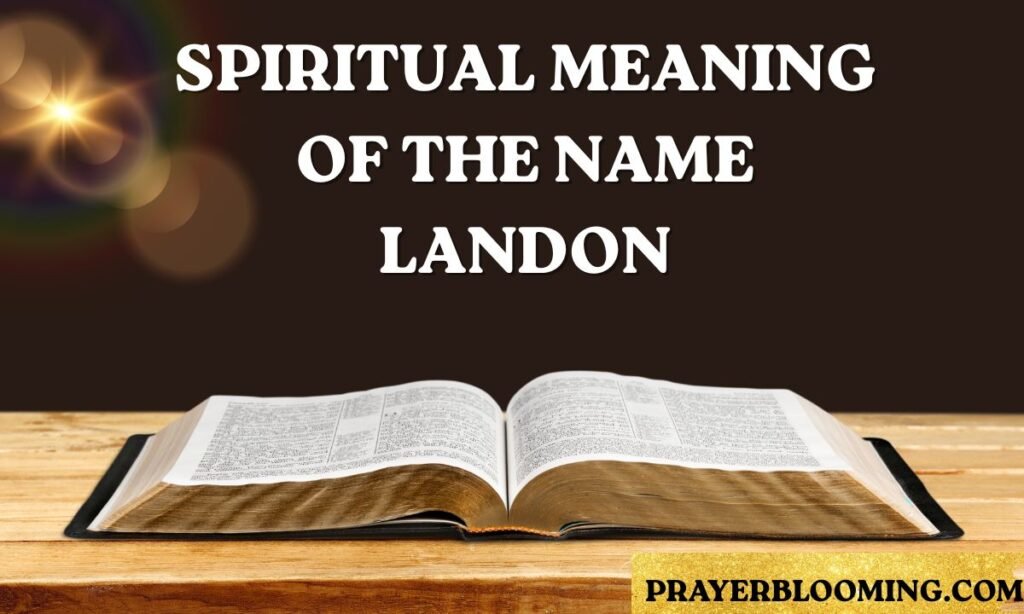 Spiritual Meaning of the Name Landon