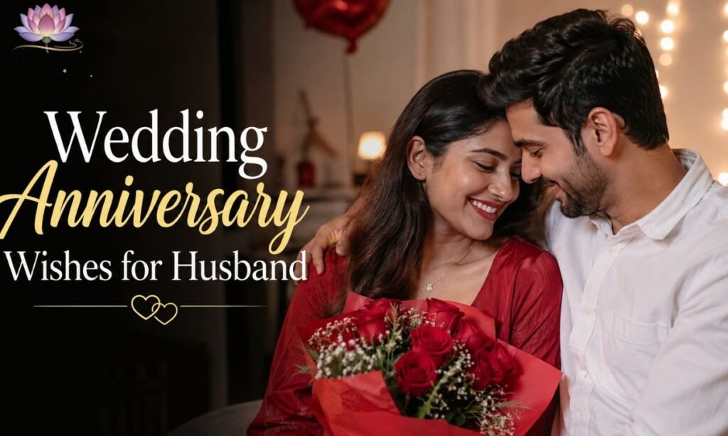 Wedding anniversary wishes for husband