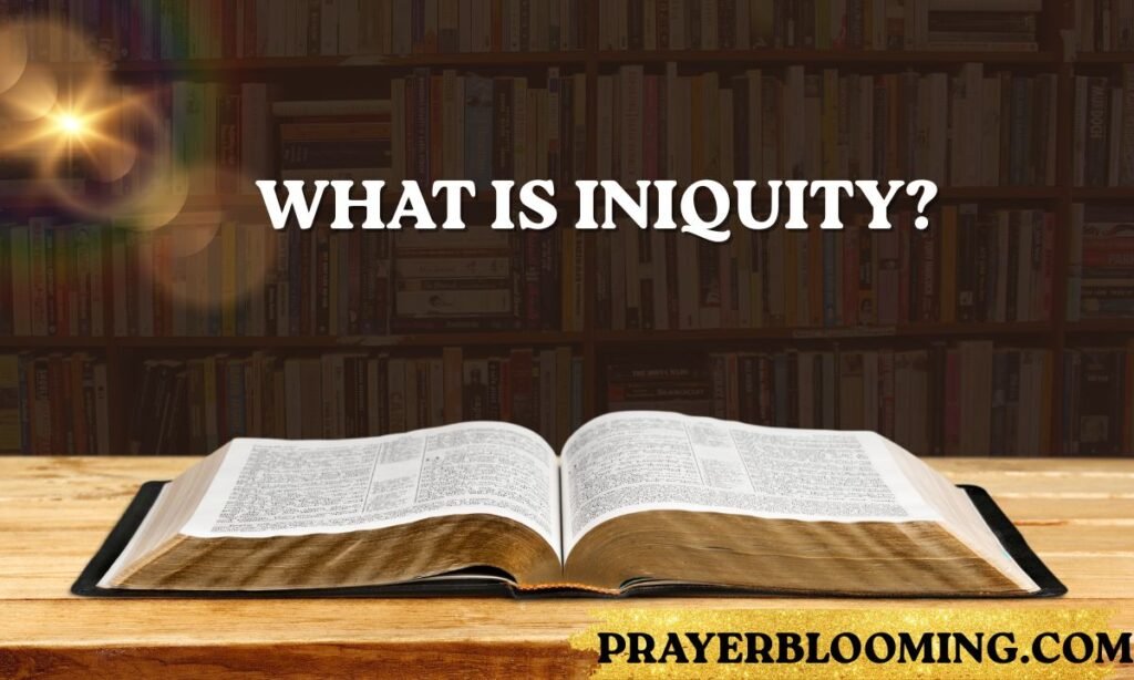 What Is Iniquity