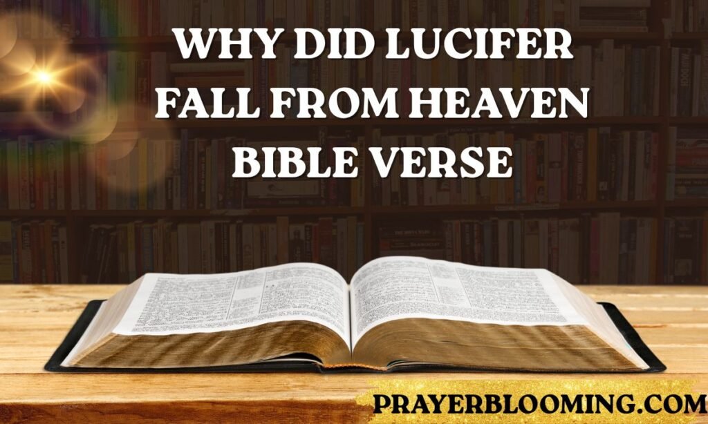Why Did Lucifer Fall from Heaven Bible Verse