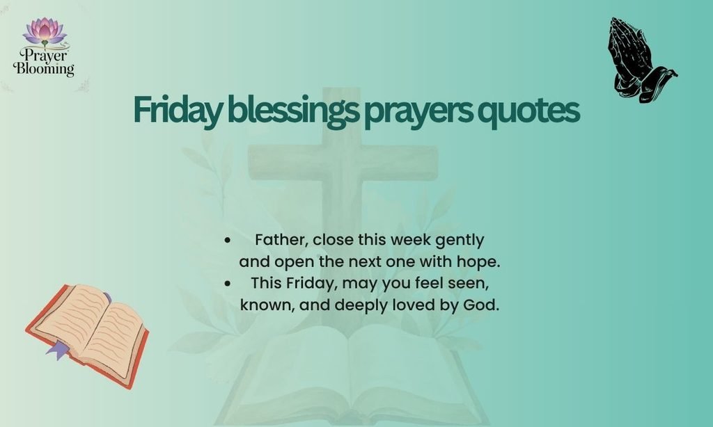 Friday blessings prayers quotes