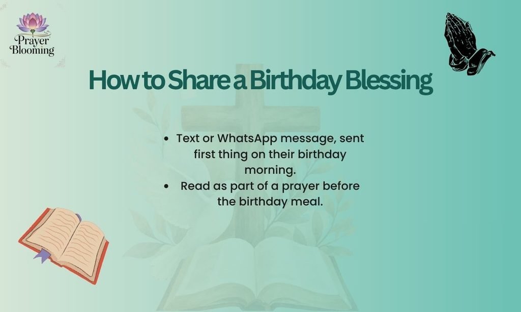 How to Share a Birthday Blessing