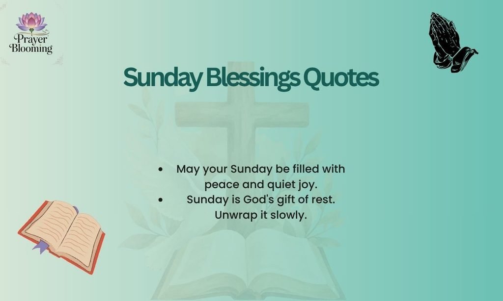 Sunday Blessings Quotes