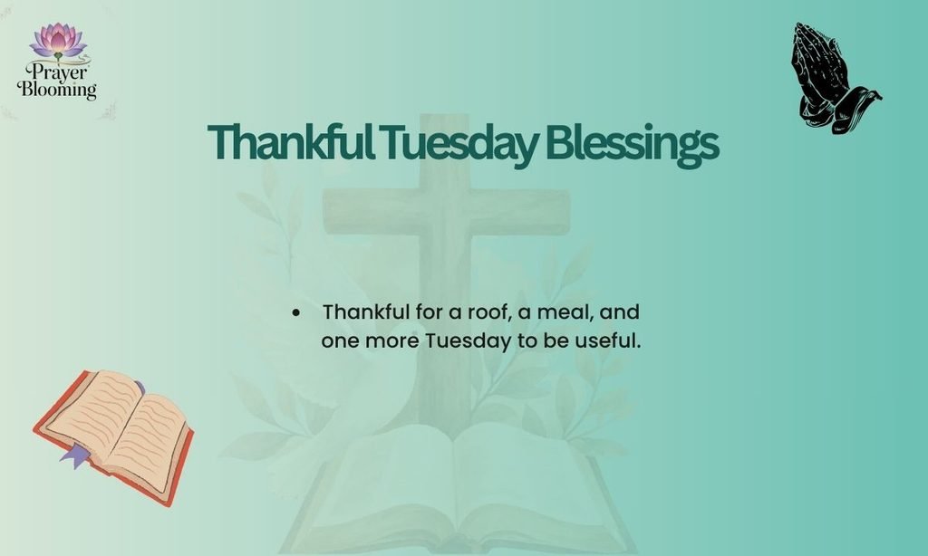 Thankful Tuesday Blessings