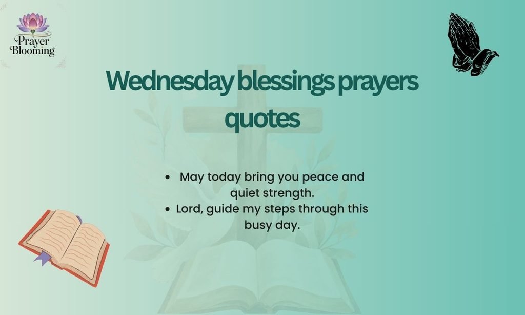 Wednesday blessings prayers quotes