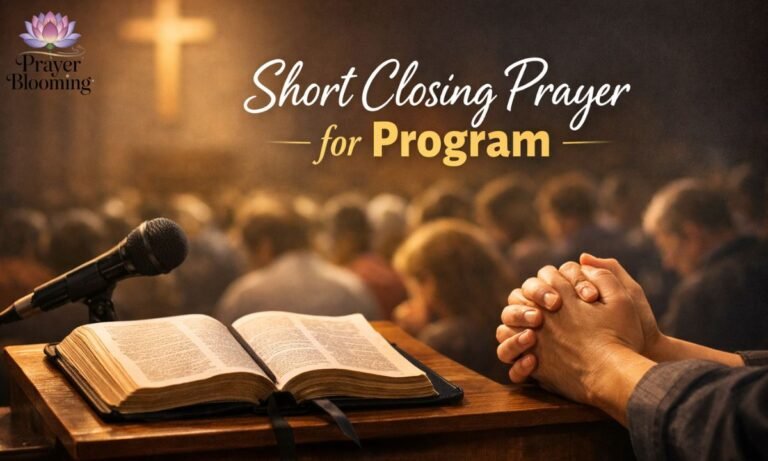 32 Short Closing Prayers For Sunday School Students And Teachers