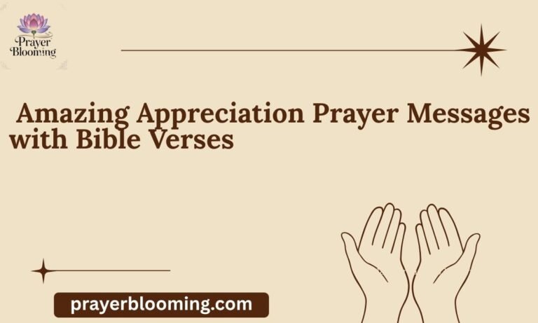 _Amazing Appreciation Prayer Messages with Bible Verses