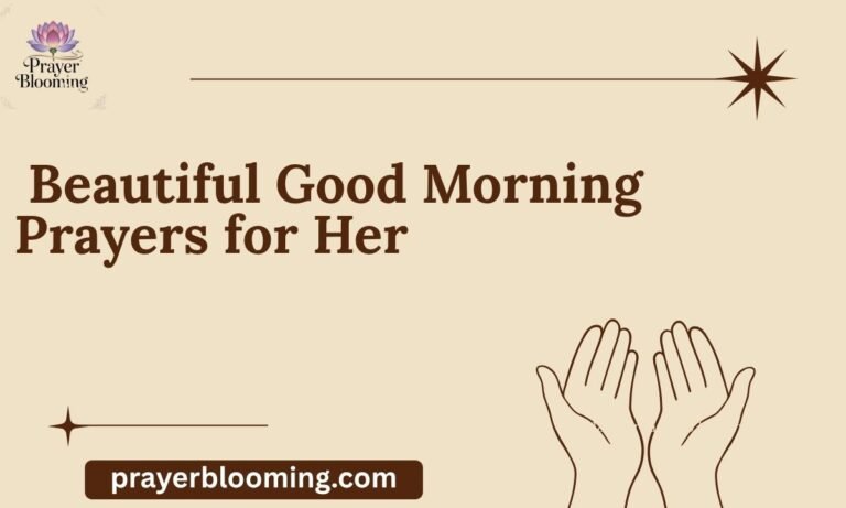 _Beautiful Good Morning Prayers for Her