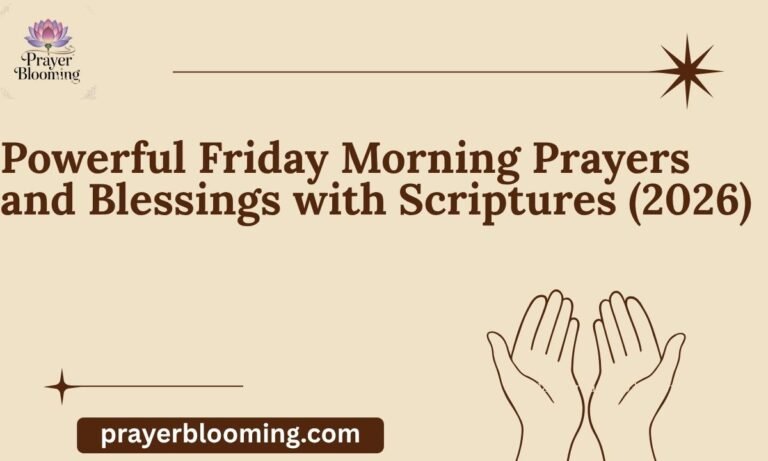 _Powerful Friday Morning Prayers and Blessings with Scriptures (2026)