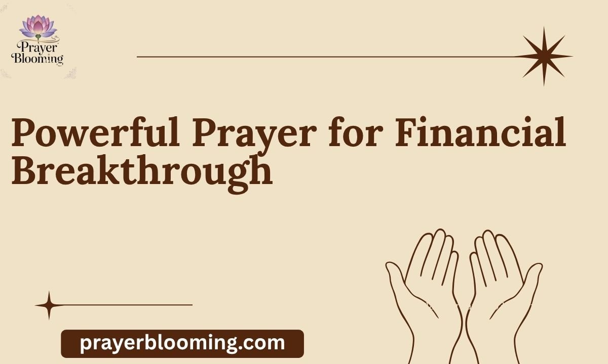 65 Powerful Prayer for Financial Breakthrough (2026)