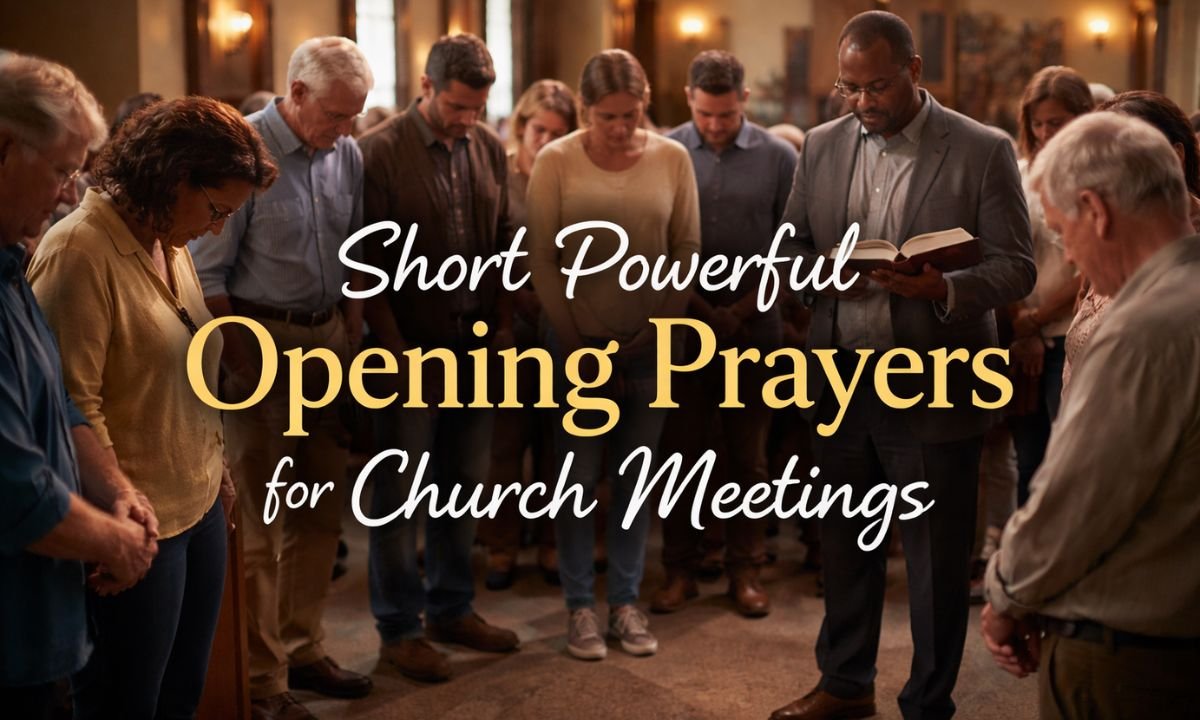 75+Short Powerful Opening Prayer For Meeting (2026)