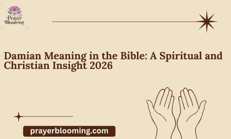 Damian Meaning in the Bible A Spiritual and Christian Insight 2026