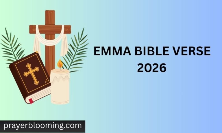 EMMA BIBLE VERSE 2026