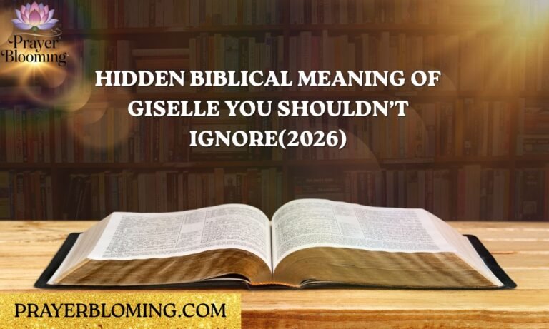 Hidden Biblical Meaning of Giselle You Shouldn’t Ignore(2026)