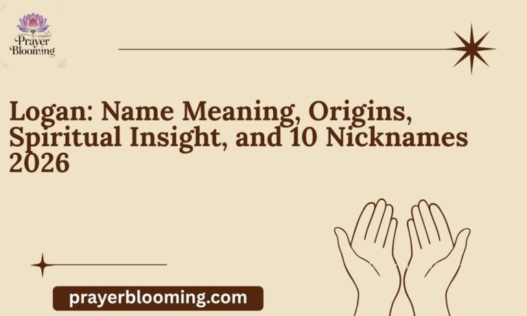 Logan Name Meaning, Origins, Spiritual Insight, and 10 Nicknames 2026