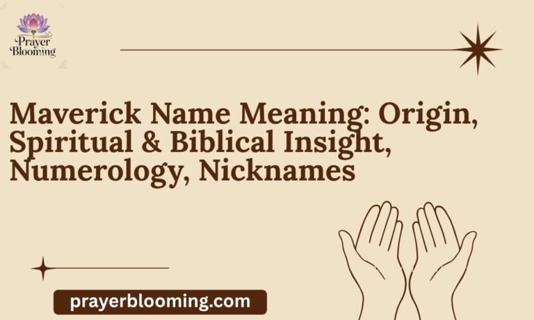 Maverick Name Meaning Origin, Spiritual & Biblical Insight, Numerology, Nicknames