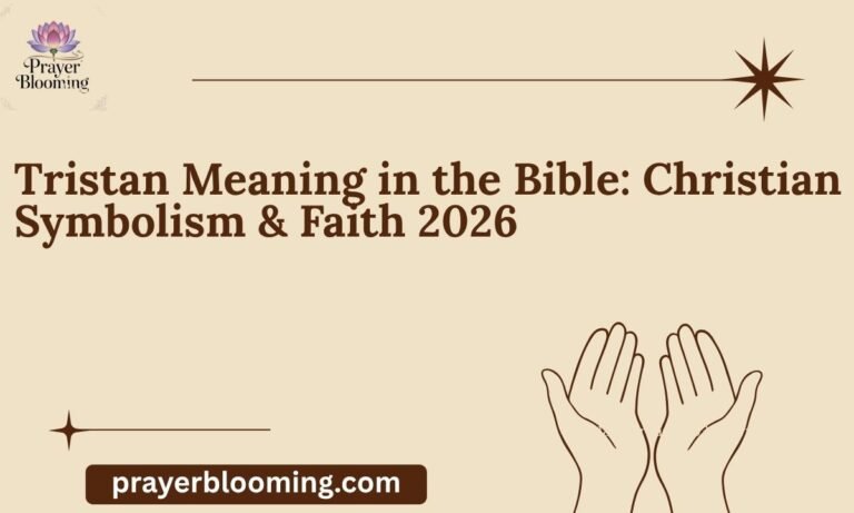 Tristan Meaning in the Bible Christian Symbolism & Faith 2026
