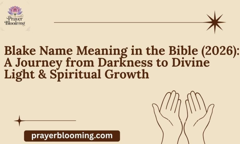 Blake Name Meaning in the Bible (2026) A Journey from Darkness to Divine Light & Spiritual Growth