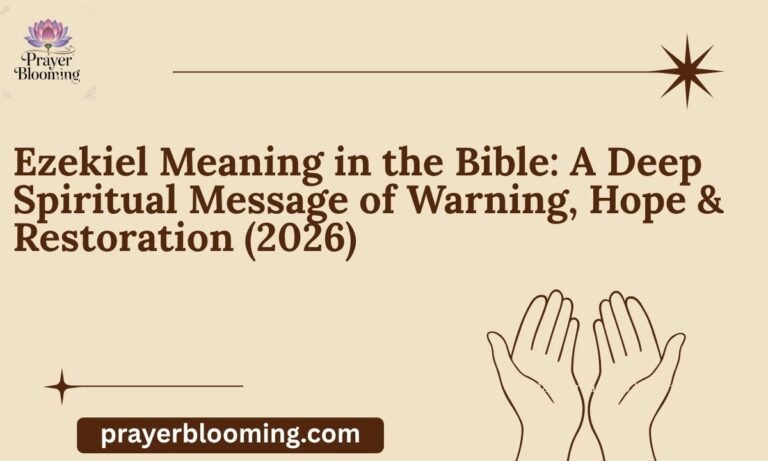 Ezekiel Meaning in the Bible A Deep Spiritual Message of Warning, Hope & Restoration (2026)