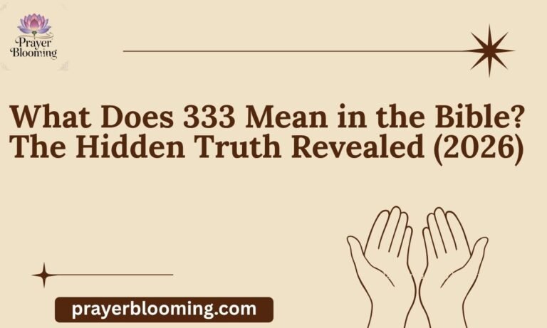 What Does 333 Mean in the Bible The Hidden Truth Revealed (2026)