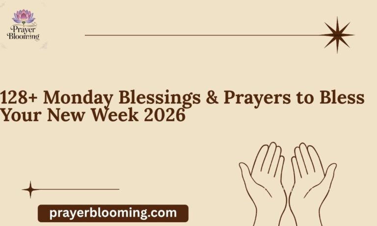 128+ Monday Blessings & Prayers to Bless Your New Week 2026